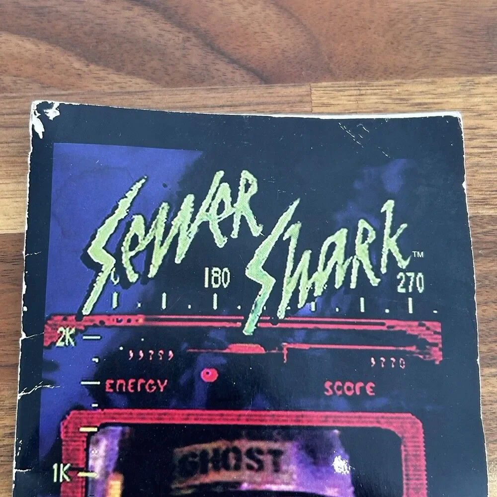 Sewer Shark Sega CD - W/ Manual & Sealed Jewel Case - Authentic